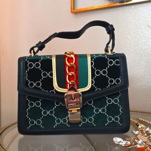 Green fashion bag new